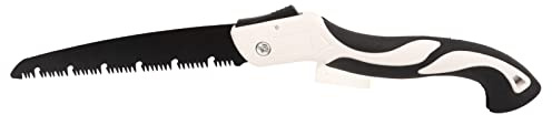 Fällsåg SK5 blad hårda tänder lågt brus snabb flisborttagning bärbar handbeskärning såg för trädgårdsarbete och utomhusbruk ABS-handtag hög kolstål (210 mm/8,3 tum)