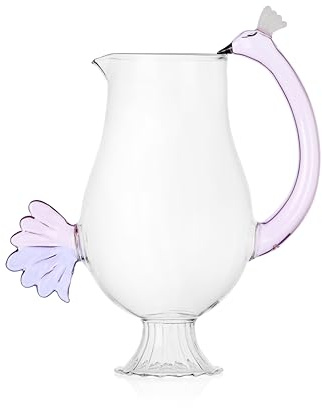 Ichendorf Milano Brocca Fenicottero, Collezione Animal Farm, 180 cl, Vetro Borosilicato, Fatto a Mano