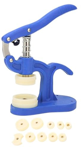 Watch Press - Professionell presssats 17 x 8 x 15 cm | Pressreparationssats för klockor med 12 matriser | Halkfri metalldörrstängare | Klockmakarverktyg för severkstad