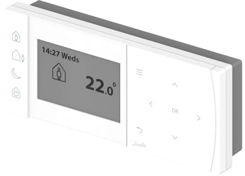 Danfoss 087N785100 TP-One Programmierbarer Raumthermostat, Weiß