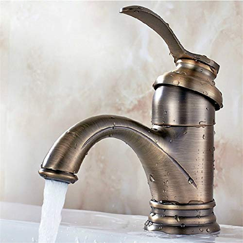 Robinets de lavabo YHSGY Rubinetti Per Lavabo Rubinetti Per Lavabo In Ottone Anticato Rubinetteria Monocomando Vasca Da Bagno Lavello Miscelatore Per Acqua Calda Rubinetto Wc Rubinetteria
