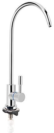 Einhand RO Wasserhahn, Umkehrosmose Luftreiniger Filtration Trinkwasser Filter Wasserhahn Mini Schwanenhals Trinkwasser Filterhahn