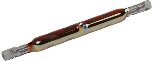 RS PRO Infrarotlampe, Gold, 500 W, R7S, 230 V, 118 mm lang, 10mm Ø, 5000h Lebensdauer