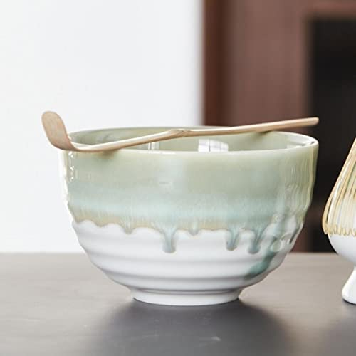 Matcha tradizionale regalo Matcha ciotola giapponese Matcha frusta scodella cerimonia matcha ciotola frusta titolare matcha ciotola