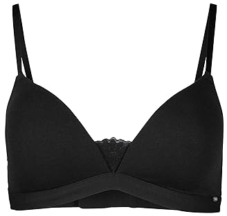 Damen Triangel gepaddet Schwarz 85B