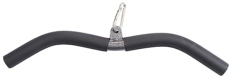 SUPVOX Bow Tie Rod Pull Bar Fitness Equipment Steel Biceps Pull Bar Gym Tension Lever Strength Training Bicep Training Rod Exercise Pulley System Gym Accessories