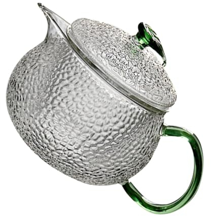 LeGDOr Kung Fu Teapot Flower Teapot Glass Borosilicate Glass Tea Pot Teapot for Stovetop Tea Cups Tea Maker Pitcher Small Glass Container Kettle Container Japanese-Style Effort Make Tea