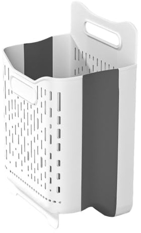 Wall Hanging Laundry Basket, CollapsibleBin, Laundry Bag & Hamper | Wall Mounted, For Dorm, Home & Bathrooms