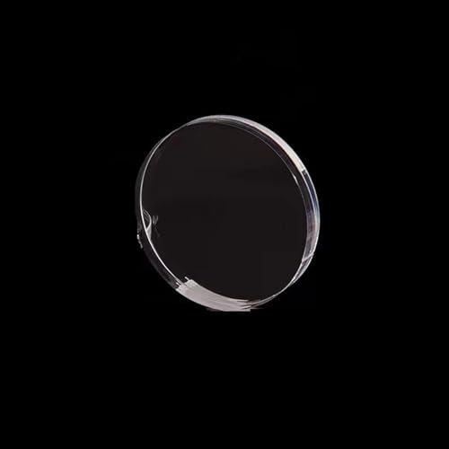 Klare, runde Acrylscheibe, glatte, runde Acrylplatten, Mehrzweck-Acrylplatte for Fotorahmen-Ornament, 2 Stück(80x5mm)