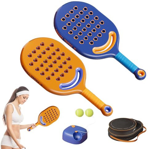 Dmuzsoih Tennistrainer Rebound Ball,Tennistrainer,Solo-Tennis-Übungstrainer Rebounder | Tennis-Übungs-Rebounder-Ausrüstung, Trainingsgeräte für Erwachsene und Anfänger