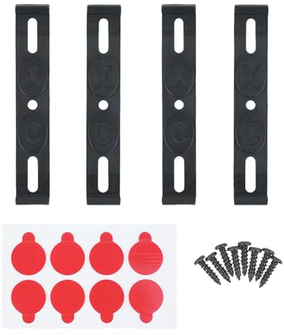 Kennzeichenhalters Unsichtbarer Rahmenlos Nummernschildhalter für jedes Auto, Rahmenlose Clip Kennzeichenhalters, Kennzeichenhalterung Set für 2 Kennzeichen, für 110 mm Kennzeichenrahmen