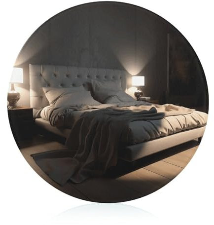 Schneidebrett für Schlafzimmer, Bett, rundes Muster, Schneideblock aus gehärtetem Glas, rutschfestes Glasschneidebrett, personalisierte Schneidematten für Zuhause