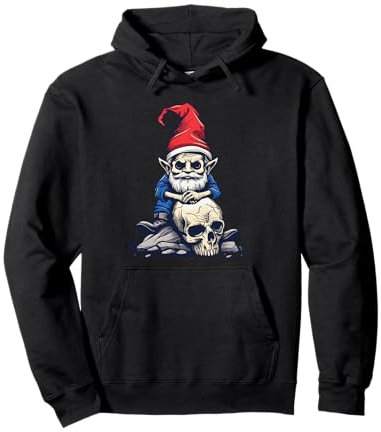 Zombie Garden Gnome Pullover Hoodie