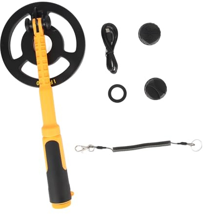 Ticfox Underwater Metal Detector, IP68 Water proof Handheld Metal Detector Underwater Treasure Locator with 5.9in Search Coil