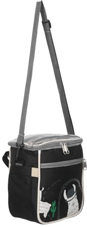 Bolsa Organizadora para Cochecito Negro de Nylon y Algodón