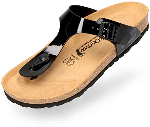 BOnova Ibiza Lack schwarz 39