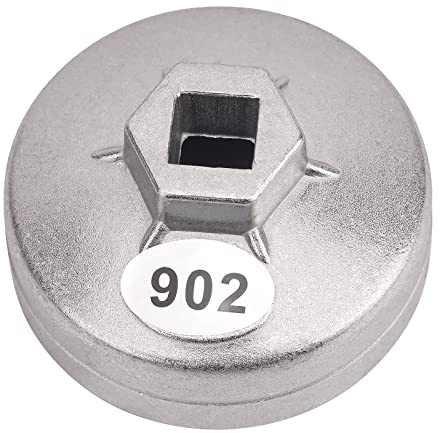 AHL 67mm 14 Flûtes 902 Clé de filtre à huile Outils de démontage Clé à Douille Outil en Aluminium