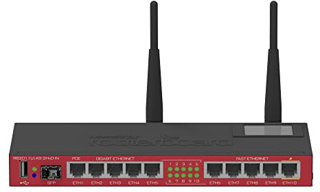 MikroTik RB2011UiAS-2HnD-IN Router 5xGB 5x10/100