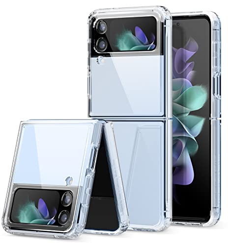 elago Funda Híbrida Transparente Compatible con Samsung Galaxy Z Flip 4 Case, Tecnología Híbrida de TPU, Amarilleo Reducido, Protección Completa- Cubierta del Parachoques a Prueba de Golpes
