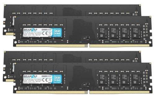 BRAINZAP 128 GB (4 x 32 GB) DDR4 RAM DIMM PC4-2133P 2Rx8 2133 MHz 1.2 V CL15 - Memoria RAM para ordenador