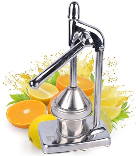 XULANS Spremiagrumi di Grado Commerciale Pressa Manuale Professionale Spremiagrumi Manuale Spremiagrumi In Metallo Spremiagrumi Resistente Agrumi Arancia Limone