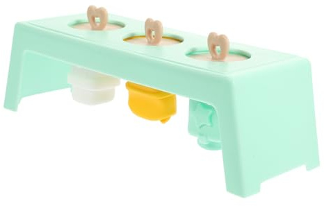 Alipis Moldes Helado De Silicona Para Paletas Molde Para Helados Pequeños Ideal Para Verano