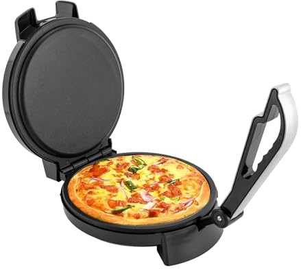 Kozivmo Tortilla Presse 26 cm aus Gusseisen Roti Maker aus Gusseisen Roti Press Machine Tortilla-Maker für Pfannkuchen Pan Cakes Omeletts Palatschinken
