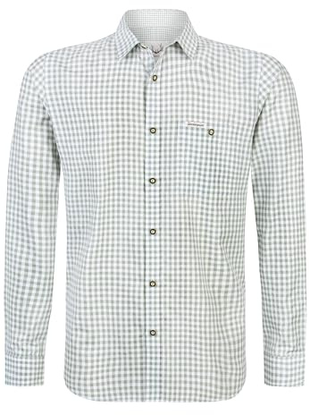 Stockerpoint Traditionell skjorta Campos3, Salvia, 3XL