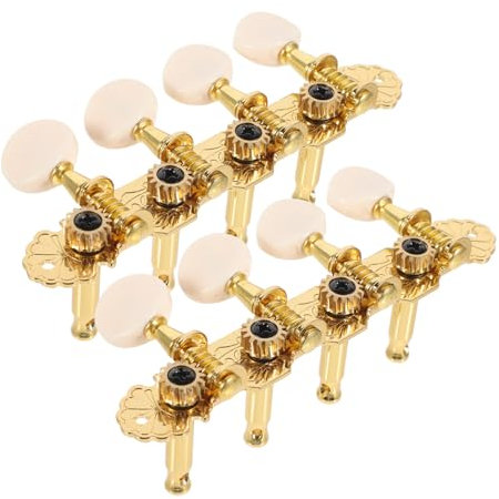 CORHAD Mandolin Tuning Pegs Tune Buttons Metal Guitar Pegs Tuner Keys for Acoustic Guitar for Mandolin Repair and Maintenance