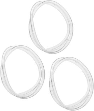 UKCOCO 3pcs PVC Water Level Hose for Washing Machine Aquarium Fish Tank Flexible Plastic Tubing As Rv Water Filter Hose Replacement