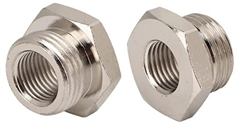 ZDETGU Adattatore per Sensore di Ossigeno M12x1,25 M18x1,5 Filettatura Spina Trasduttore O2 Accessorio Sensore Auto Componente Sensore Veicolo con Guarnizione