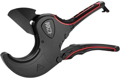 Tagliatubi – Tagliatubi in PVC, tagliatubi e tubi a cricchetto, tagliatubi in PVC, 32/42/63/75 mm, tubi in PE
