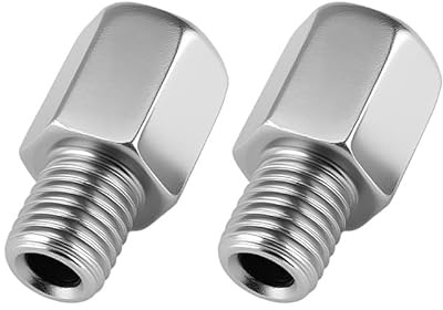 Nikovoke 2PCS Universal Bicycle Stabiliser Extension Bolts Axle Extenders