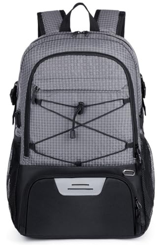 REITINGE Sportrucksack mit gepolstertem Schultergurt, großes Fassungsvermögen, wasserdichter Sportrucksack für Basketball, Volleyball, Camping, Wasserabweisende Sporttasche