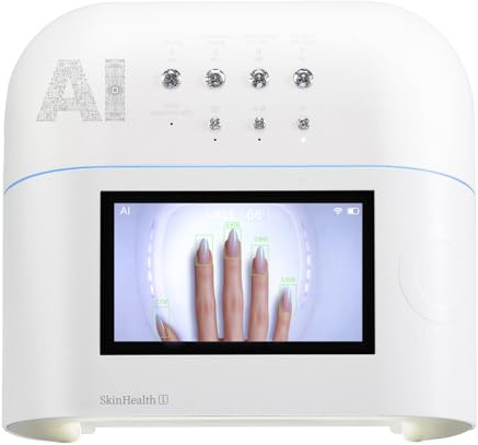UV LED Nail Lamp for Gel Nails - O NAIL AI Precision Scan Nail Dryer with HD Display, 109 LEDs, Smart Curing Modes, for Gel Polish and Builder Gel, Plug-in, Battery Not Included