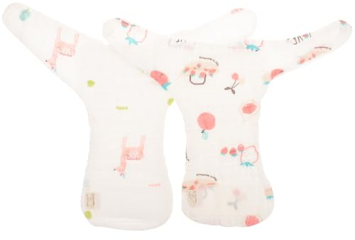 Vaguelly 2 Stück-pack Waschbare Windeln aus Baumwolle und Mullstoff Wiederverwendbare Babywindeln für Mädchen Komfortabel und Geeignet zum Ausgehen Zufälliges Design 0-3 Zufälliger Stil