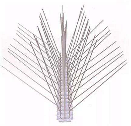 AVIFIN Antipalomas - 5m lineales de Pinchos, Púas antiaves. (Modelo con Apertura de púas = 18cm de Ancho). Combine Distintos Packs de Nuestra Gama AVIFIN.