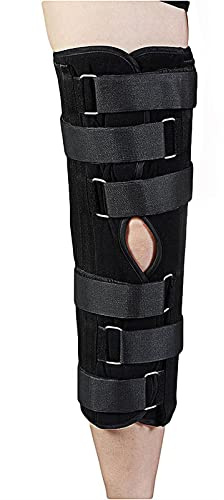 TANDCF Unisex Knee and leg immobilization Stabilizer for Post Surgery Recovery,Knee Fractures,Instability, ACL,MCL,Meniscus Tear,Arthritis,Displacement Recovery, 17.3 Length Universal