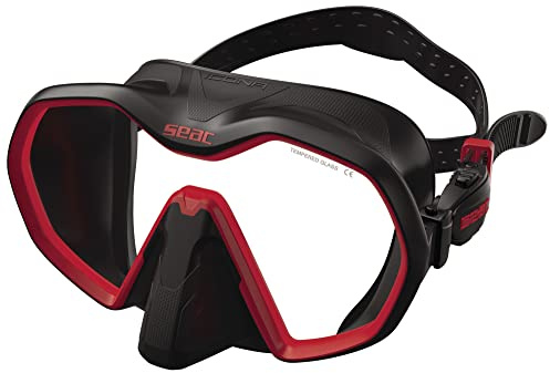 SEAC Icona, frameless single-lens mask for scuba diving 100% Made in Italy