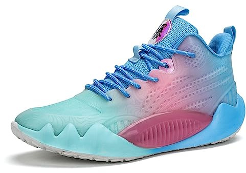 CZHIHANEG Mode Herren Basketball Schuhe High Top Turnschuhe Basketball Walking Sportschuhe