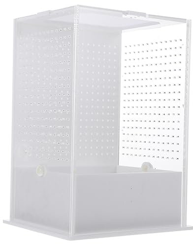 Happyyami Reptilien-zuchtbox Aus Mit Atmungsaktivem Transparentes Design Leicht Zu Reinigen Und Beobachten Für Kleine Haustiere Und Ausstellungen