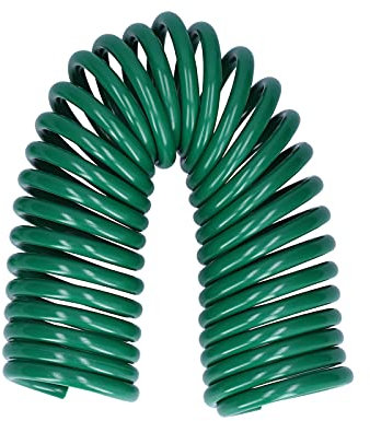 Manguera Retráctil en Espiral de 7.5m: Liviana, Libre, para Riego de Jardín, Lavado Al Aire Libre y Almacenamiento Fácil