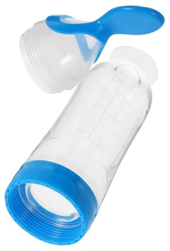 DECORNIJIA Silikonfütterlöffel Mit Saugnapf Für Junge Mädchen Ab Monaten Pp-trinkflasche Für Kleinkindernahrung Bequeme Nahrungsaufnahme Für Kleinkinder