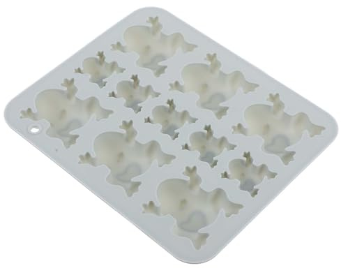 STOBAZA Moule Silicone Grenouille Cavités Différentes Antiadhésif pour Fondant Chocolat Bonbons et Décoration Gâteau Flexible pour Pâtisserie DIY