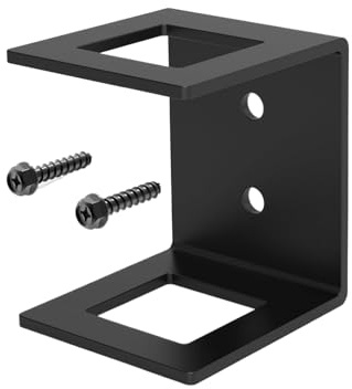 Soporte de enganche de 4,41 pulgadas, soporte de garaje resistente, acero | Almacenamiento de enganche receptor de 2 pulgadas para camión, autocaravana, furgoneta, taller, pared de garaje, exterior
