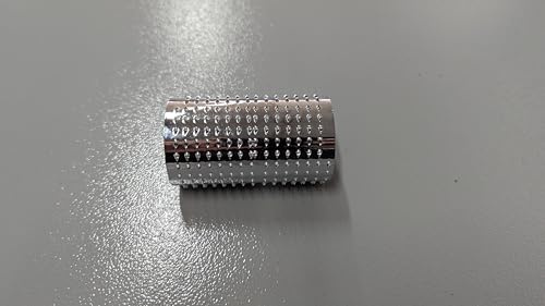 Rulli Grattugia Formaggio Inox e Ferro - Standard Originale per RGV, Fimar, Fama, Reber, Everest, CMD, Polypool, Sei Larem, Quick Mill, Hardes ecc.. (FERRO, REBER D45X79 mm)