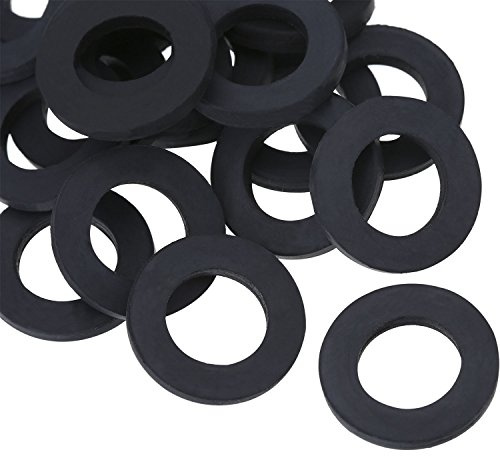 Hotop 20 Packung Garten Dusche Schlauch Unterlegscheiben Gummi Unterlegscheiben Dichtungen für Gartenschlauch und Brauseschlauch (3/4 Zoll)