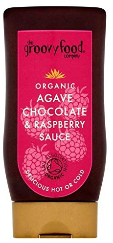 Groovy Food Chocolate Raspberry Sauce Agave Organic 250ml