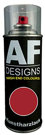 Alex Flittner Designs Kunstharz Lackspray Spraydose KRAMPE ROT seidenmatt