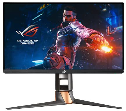 ASUS ROG PG259QN - Monitor Gaming de 25 FullHD (1920x1080, Fast IPS, 16:9, HDMI, Display Port, UBS 3.0 x2, 360 Hz, 1 ms (GTG), NDIVIA G-Sync Compatible, HDR10), Negro